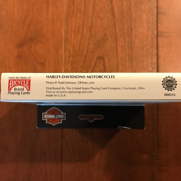 HARLEY-DAVIDSON MOTORCYCLES 2002 H-D BICYCLE BRAND PLAYING CARDS IN ORIGINAL PAC - Picture 3 of 8